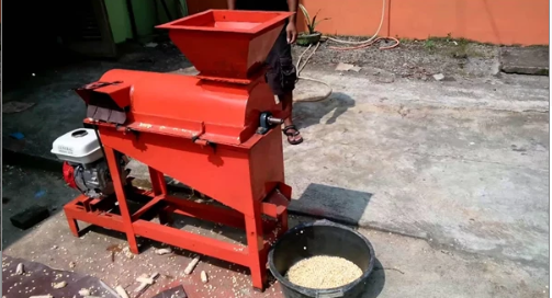Cara Kerja Mesin Perontok Jagung