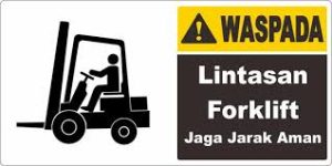 rambu forklif